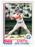 John Stearns - New York Mets (MLB Baseball Card) 1982 O-Pee-Chee # 232 NM/MT