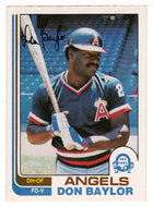Don Baylor - California Angels (MLB Baseball Card) 1982 O-Pee-Chee # 234 NM/MT