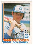 Don Money - Milwaukee Brewers (MLB Baseball Card) 1982 O-Pee-Chee # 294 NM/MT