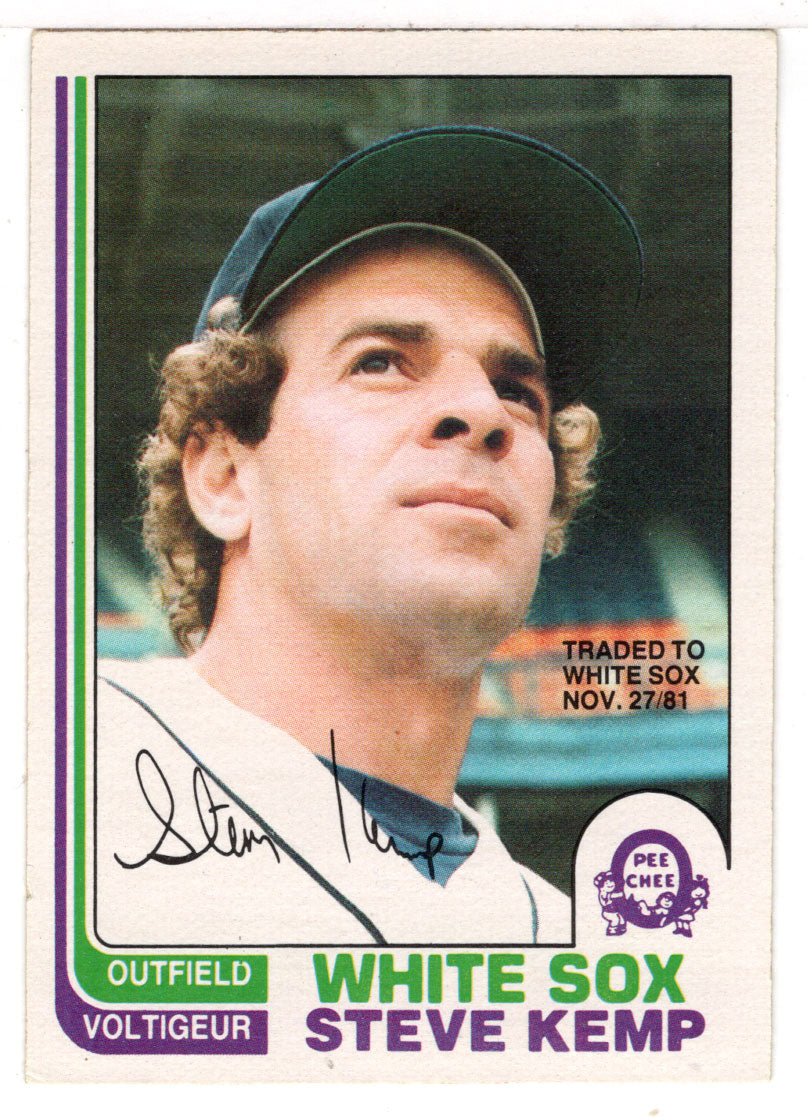 Steve Kemp - Chicago White Sox (MLB Baseball Card) 1982 O-Pee-Chee # 296 NM/MT