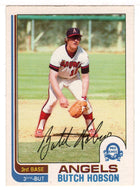 Butch Hobson - California Angels (MLB Baseball Card) 1982 O-Pee-Chee # 357 NM/MT