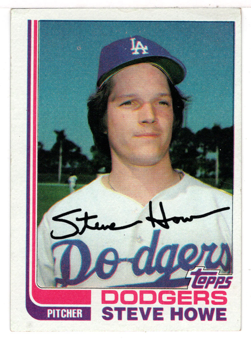 Steve Howe - Los Angeles Dodgers (MLB Baseball Card) 1982 Topps # 14 Mint
