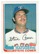 Steve Comer - Texas Rangers (MLB Baseball Card) 1982 Topps # 16 NM/MT