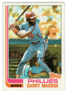 Garry Maddox - Philadelphia Phillies (MLB Baseball Card) 1982 Topps # 20 NM/MT