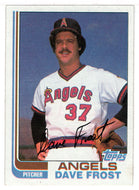 Dave Frost - California Angels (MLB Baseball Card) 1982 Topps # 24 NM/MT