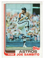 Joe Sambito - Houston Astros (MLB Baseball Card) 1982 Topps # 34 NM/MT