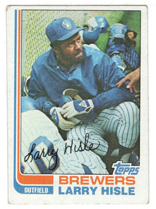 Larry Hisle - Milwaukee Brewers (MLB Baseball Card) 1982 Topps # 93 NM/MT