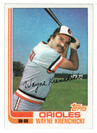 Wayne Krenchicki - Baltimore Orioles (MLB Baseball Card) 1982 Topps # 107 NM/MT