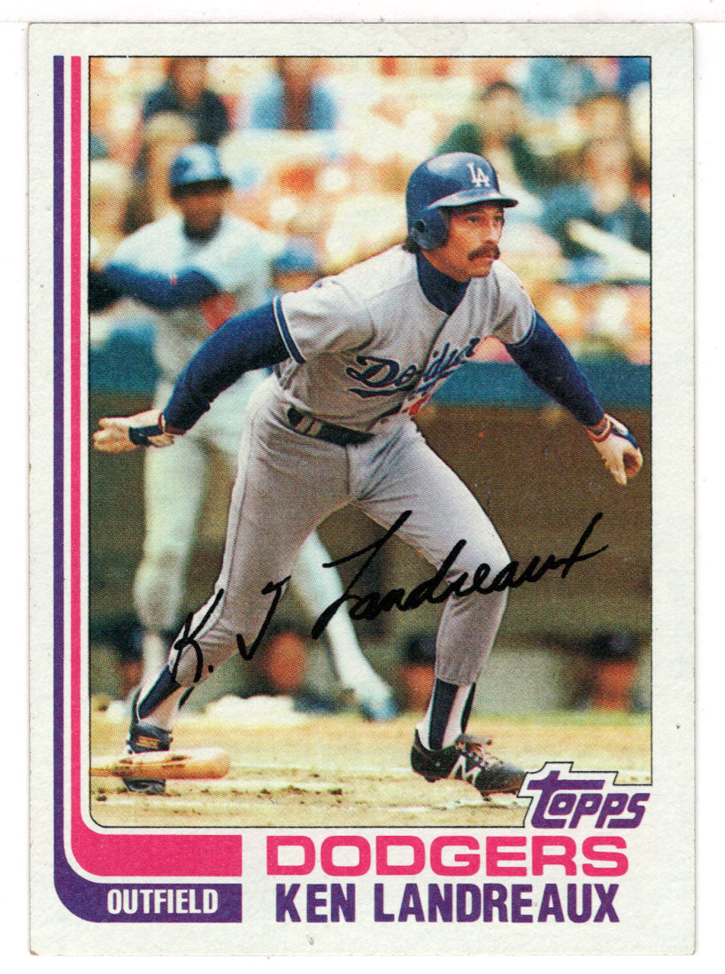 Ken Landreaux - Los Angeles Dodgers (MLB Baseball Card) 1982 Topps # 114 NM/MT