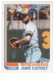 Jamie Easterly - Milwaukee Brewers (MLB Baseball Card) 1982 Topps # 122 NM/MT