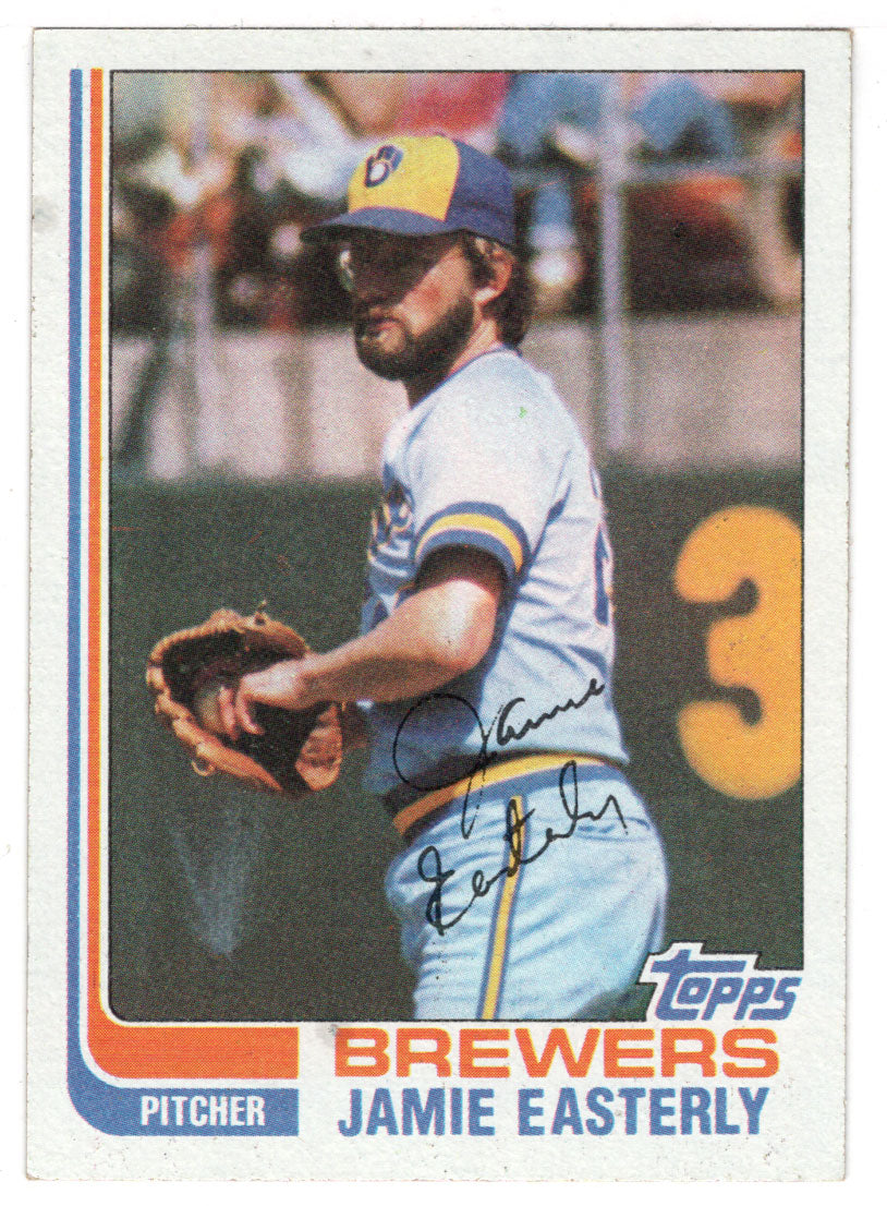 Jamie Easterly - Milwaukee Brewers (MLB Baseball Card) 1982 Topps # 122 NM/MT
