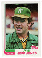 Jeff Jones - Oakland Athletics (MLB Baseball Card) 1982 Topps # 139 NM/MT
