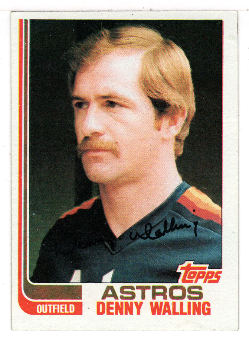 Denny Walling - Houston Astros (MLB Baseball Card) 1982 Topps # 147 NM/MT