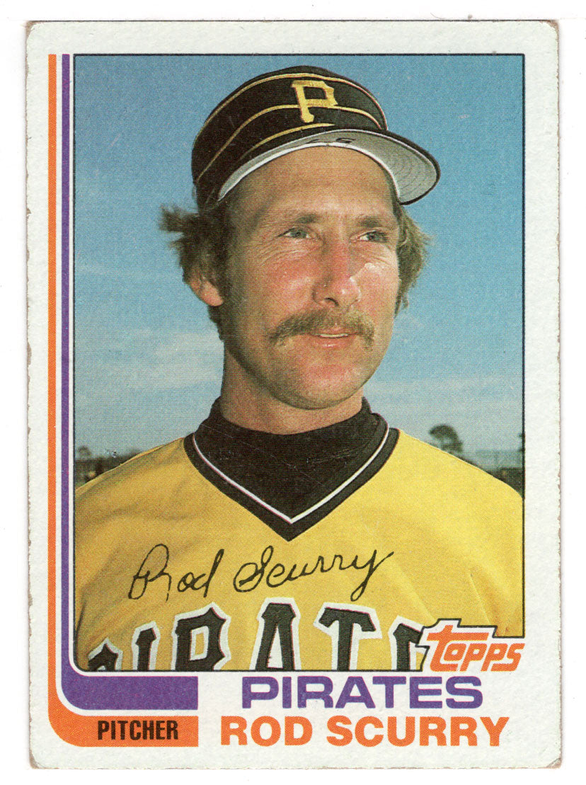 Rod Scurry - Pittsburgh Pirates (MLB Baseball Card) 1982 Topps # 207 NM/MT