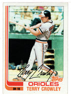 Terry Crowley - Baltimore Orioles (MLB Baseball Card) 1982 Topps # 232 NM/MT