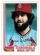 Bruce Sutter - St. Louis Cardinals (MLB Baseball Card) 1982 Topps # 260 NM/MT