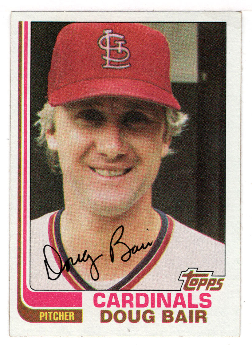 Doug Bair - St. Louis Cardinals (MLB Baseball Card) 1982 Topps # 262 NM/MT