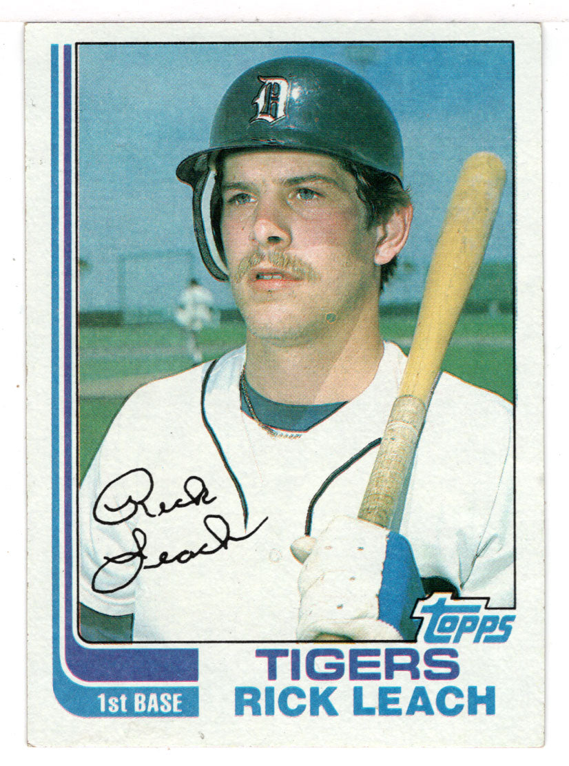 Rick Leach RC - Detroit Tigers (MLB Baseball Card) 1982 Topps # 266 NM/MT