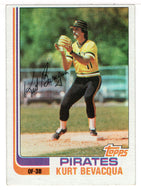 Kurt Bevacqua - Pittsburgh Pirates (MLB Baseball Card) 1982 Topps # 267 NM/MT