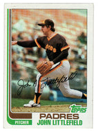 John Littlefield - San Diego Padres (MLB Baseball Card) 1982 Topps # 278 NM/MT