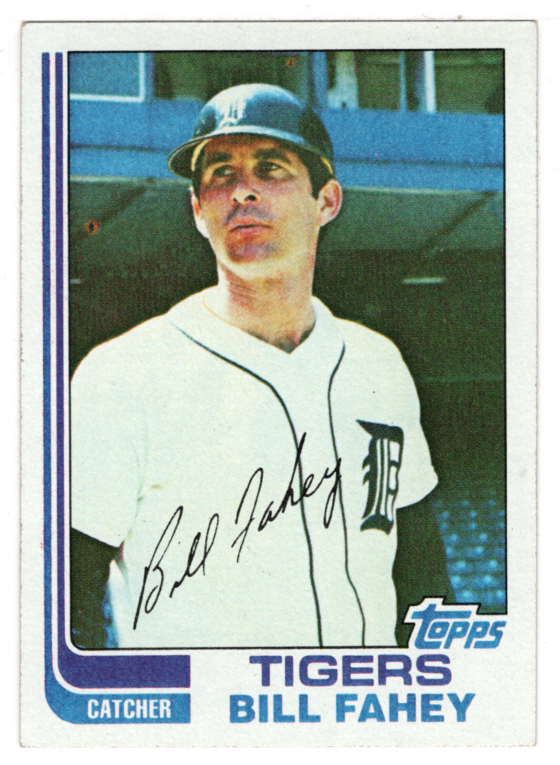 Bill Fahey - Detroit Tigers (MLB Baseball Card) 1982 Topps # 286 NM/MT