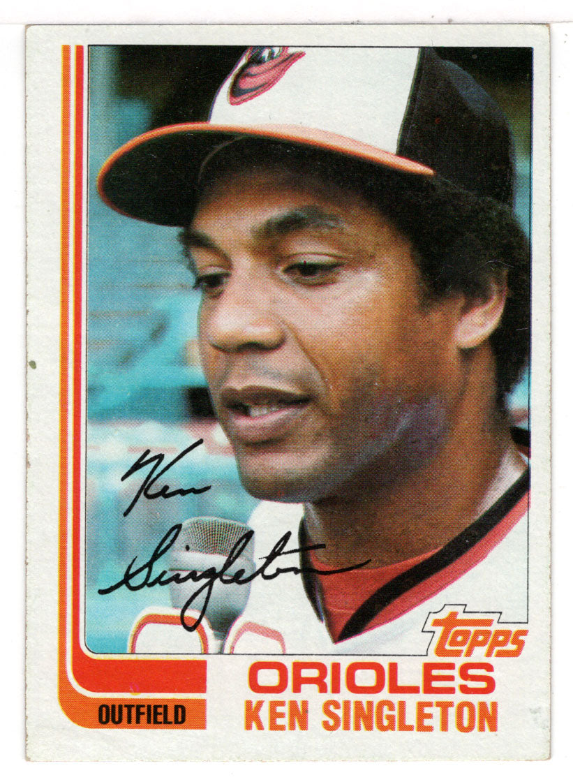 Ken Singleton - Baltimore Orioles (MLB Baseball Card) 1982 Topps # 290 NM/MT