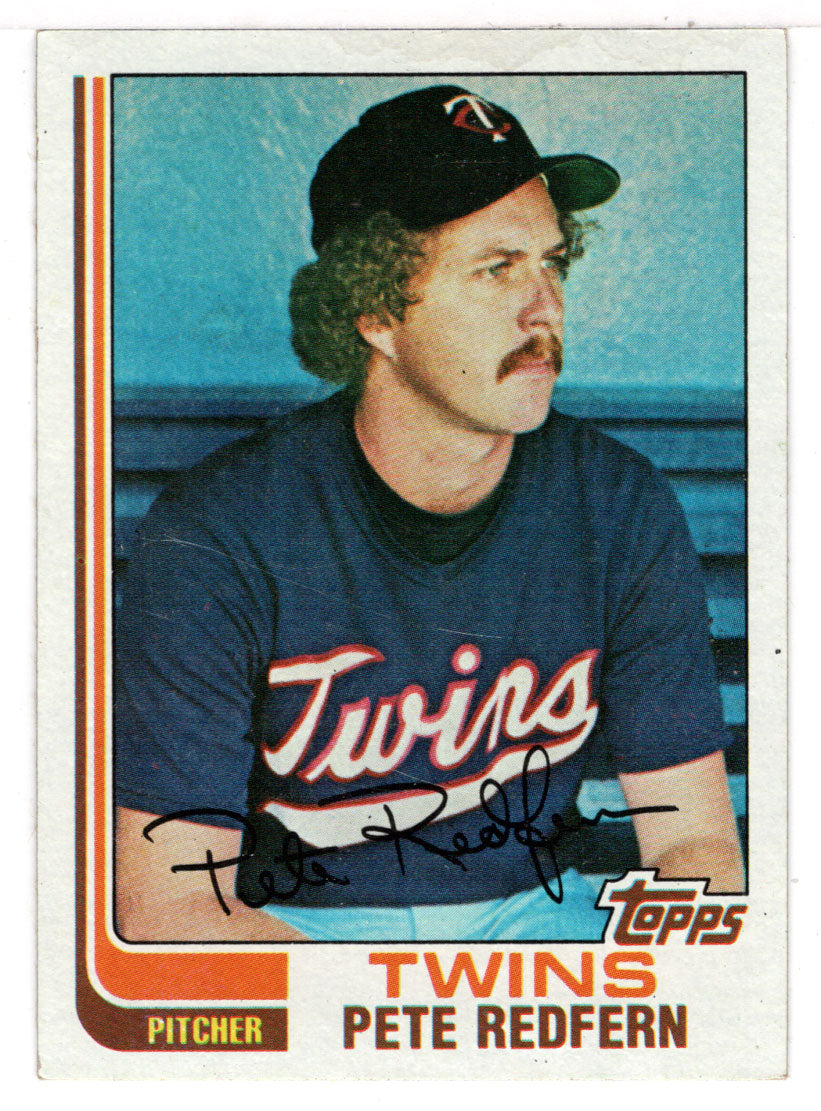 Pete Redfern - Minnesota Twins (MLB Baseball Card) 1982 Topps # 309 NM/MT