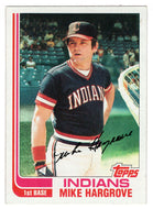 Mike Hargrove - Cleveland Indians (MLB Baseball Card) 1982 Topps # 310 NM/MT