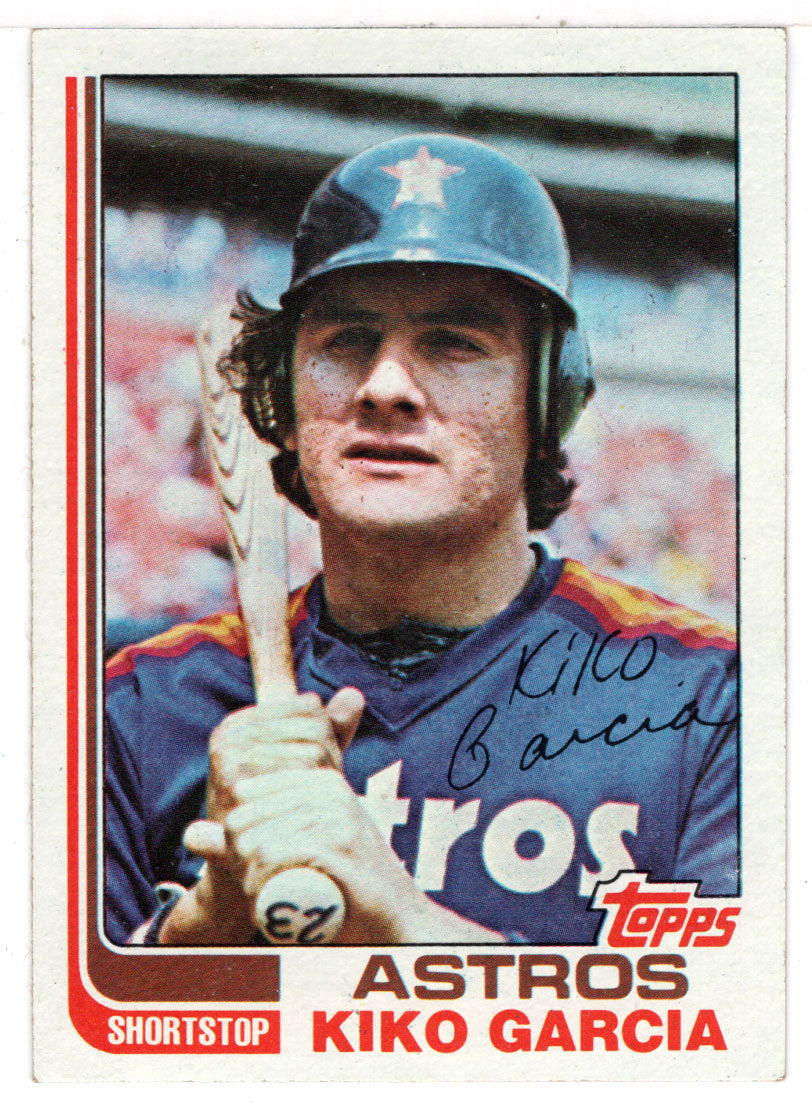 Kiko Garcia - Houston Astros (MLB Baseball Card) 1982 Topps # 377 NM/MT