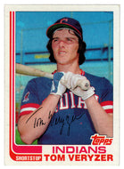 Tom Veryzer - Cleveland Indians (MLB Baseball Card) 1982 Topps # 387 NM/MT