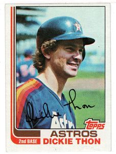 Dickie Thon - Houston Astros (MLB Baseball Card) 1982 Topps # 404 NM/MT