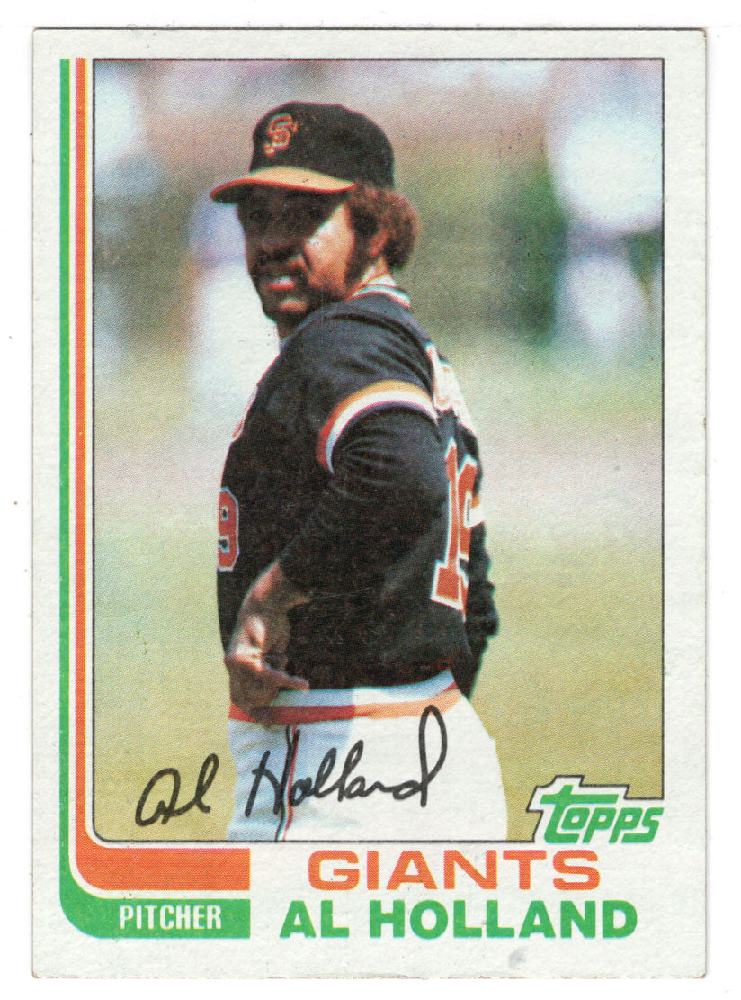 Al Holland - San Francisco Giants (MLB Baseball Card) 1982 Topps # 406 NM/MT