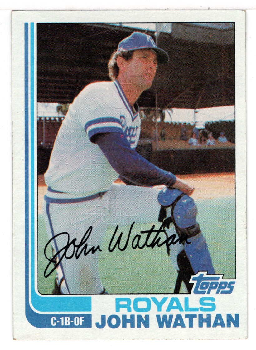 John Wathan - Kansas City Royals (MLB Baseball Card) 1982 Topps # 429 NM/MT