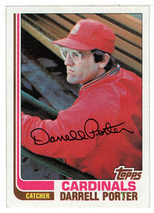 Darrell Porter - St. Louis Cardinals (MLB Baseball Card) 1982 Topps # 447 NM/MT