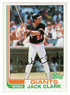 Jack Clark - San Francisco Giants (MLB Baseball Card) 1982 Topps # 460 NM/MT