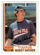 Mickey Hatcher - Minnesota Twins (MLB Baseball Card) 1982 Topps # 467 NM/MT