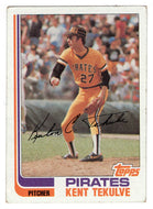 Kent Tekulve - Pittsburgh Pirates (MLB Baseball Card) 1982 Topps # 485 NM/MT