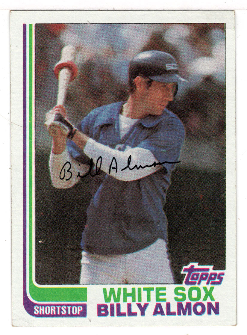 Billy Almon - Chicago White Sox (MLB Baseball Card) 1982 Topps # 521 NM/MT