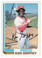 Ken Griffey - Cincinnati Reds (MLB Baseball Card) 1982 Topps # 620 NM/MT