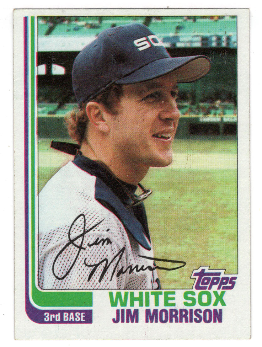 Jim Morrison - Chicago White Sox (MLB Baseball Card) 1982 Topps # 654 NM/MT