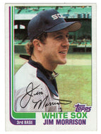 Jim Morrison - Chicago White Sox (MLB Baseball Card) 1982 Topps # 654 NM/MT