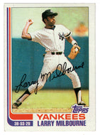 Larry Milbourne - New York Yankees (MLB Baseball Card) 1982 Topps # 669 NM/MT