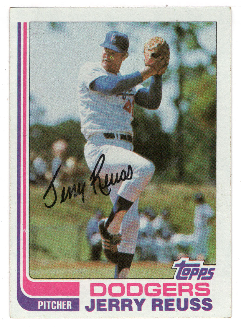 Jerry Reuss - Los Angeles Dodgers (MLB Baseball Card) 1982 Topps # 710 NM/MT