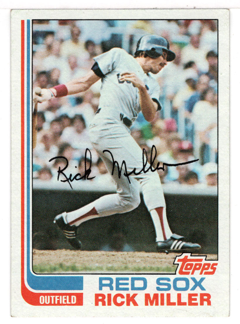 Rick Miller - Boston Red Sox (MLB Baseball Card) 1982 Topps # 717 NM/MT