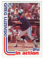 Greg Luzinski - Chicago White Sox - In Action (MLB Baseball Card) 1982 Topps # 721 NM/MT