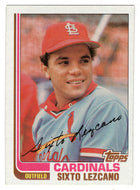 Sixto Lezcano - St. Louis Cardinals (MLB Baseball Card) 1982 Topps # 727 NM/MT