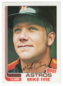 Mike Ivie - Houston Astros (MLB Baseball Card) 1982 Topps # 734 NM/MT