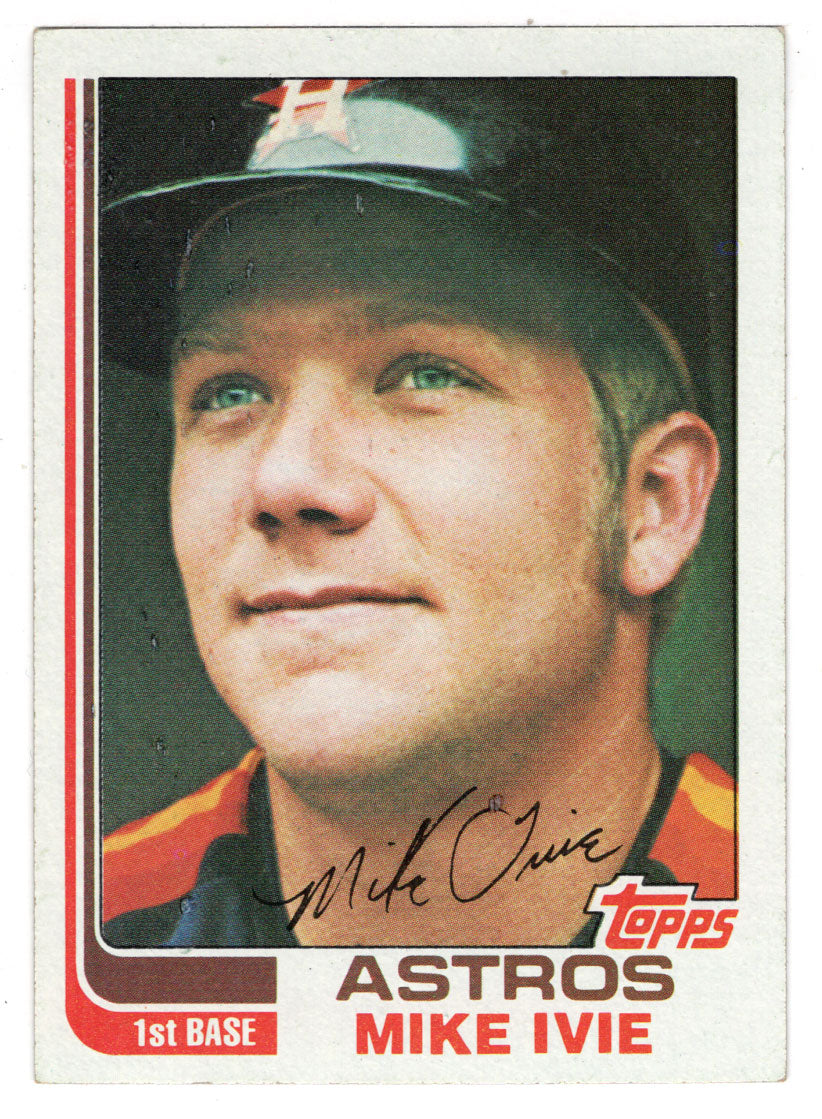 Mike Ivie - Houston Astros (MLB Baseball Card) 1982 Topps # 734 NM/MT
