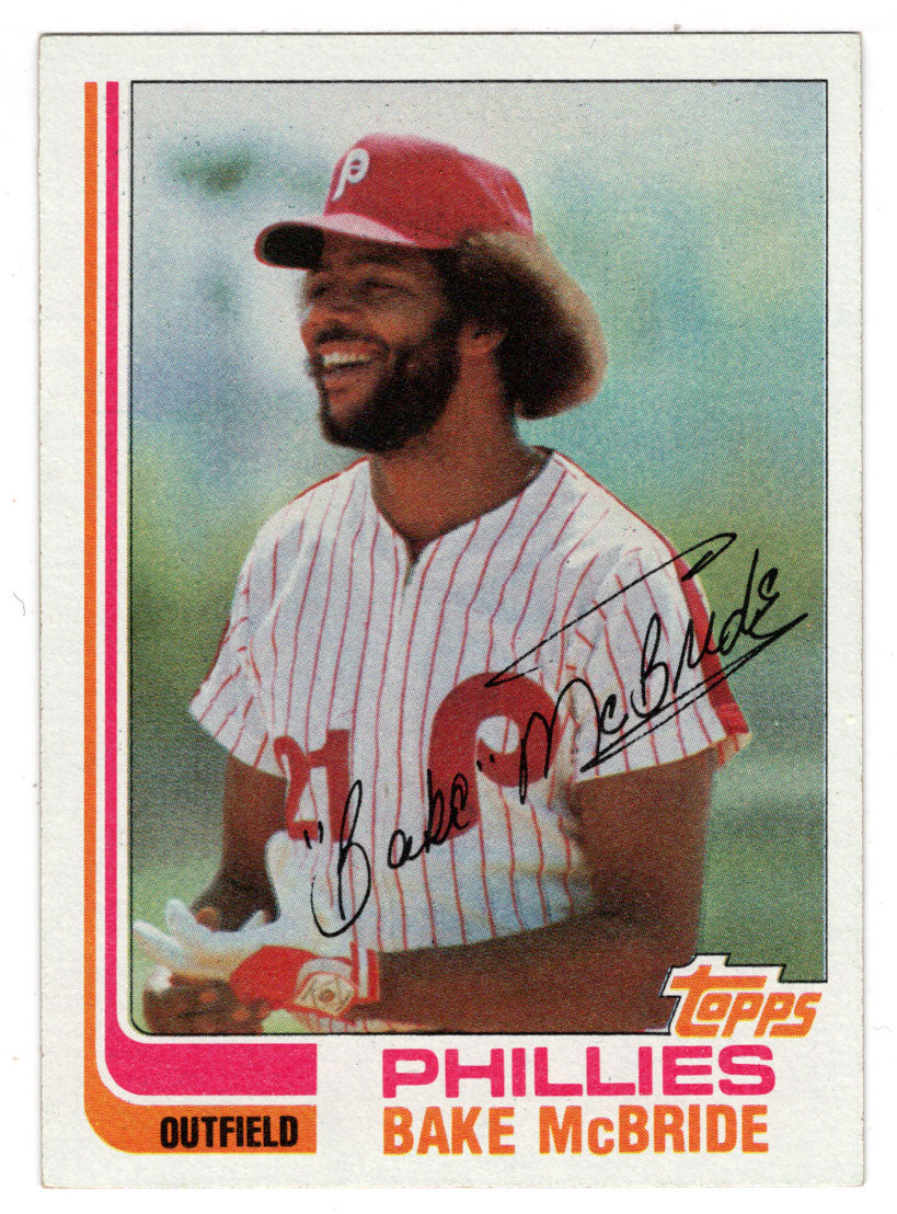 Bake McBride - Philadelphia Phillies (MLB Baseball Card) 1982 Topps # 745 NM/MT