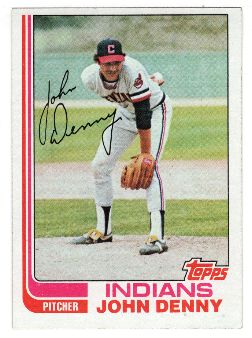 John Denny - Cleveland Indians (MLB Baseball Card) 1982 Topps # 773 NM/MT